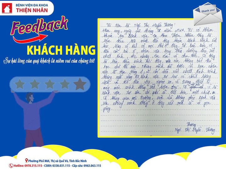 FEED BACK BỆNH NHÂN 